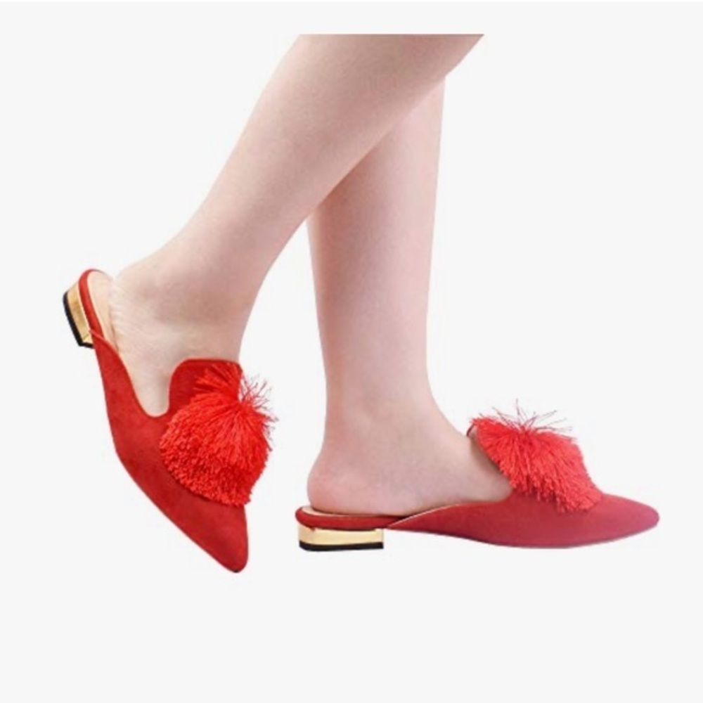 Fericzot Slip On Mule Backless Loafers woman’s size 7.5 new